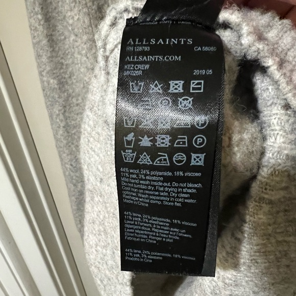 Allsaints Kez Wool Sweater - Picture 9 of 9